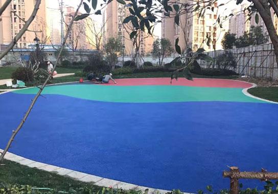 社區(qū)公園塑膠